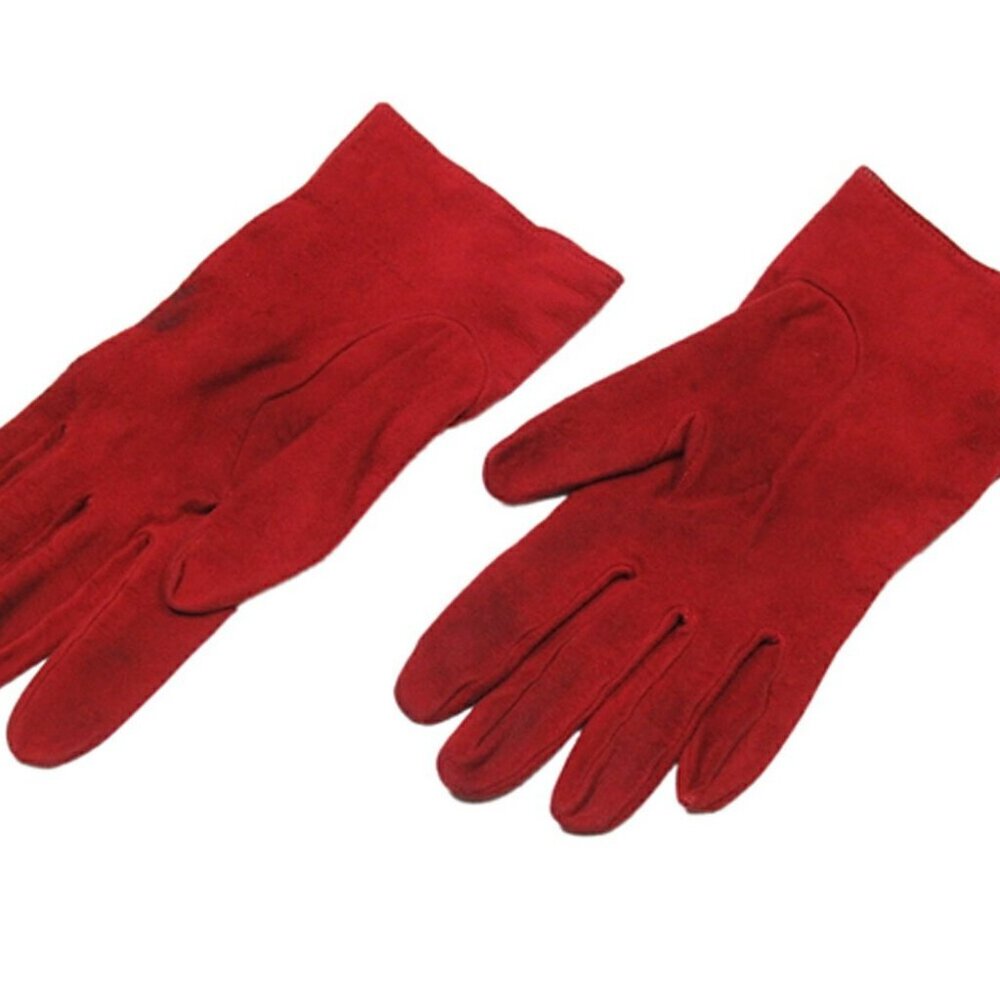 CHANEL gloves Red Women Authentic secondhand - Picture 9 of 10